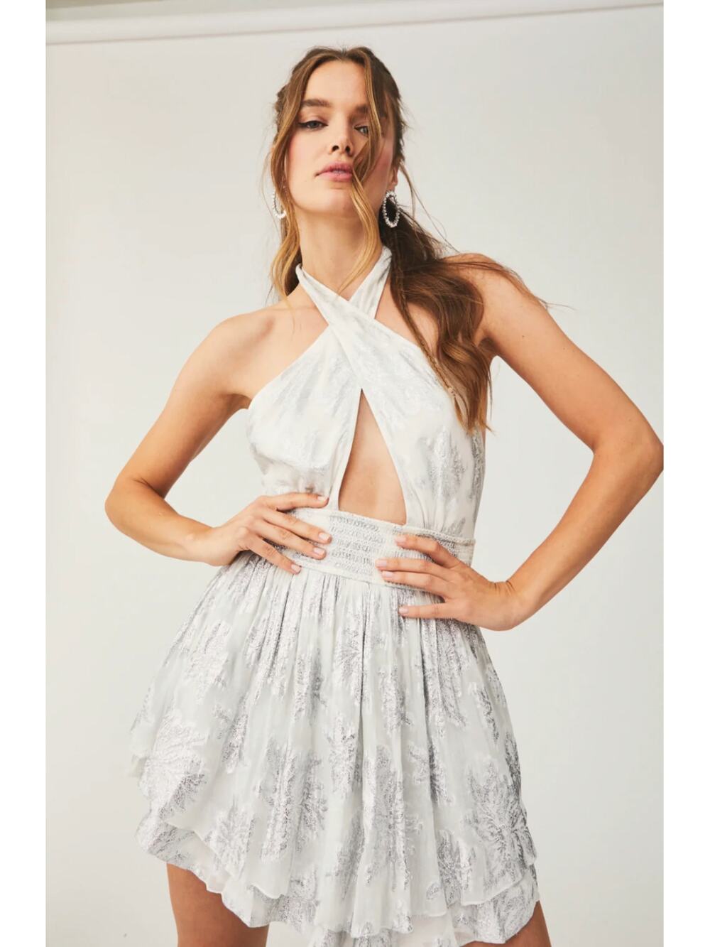 Rococo Sand - Elia Short Dress - Off White